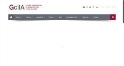 Desktop Screenshot of gcila.org